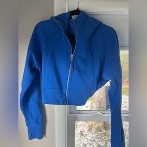 Lululemon Athletica Bold Blue Zip-Up Hoodie